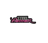 Steel Panther Glam Metal Band parche patch bordado con logotipo para planchar de hierro en apliques