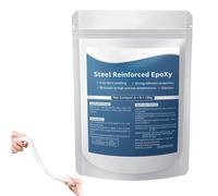 Steel Reinforced Epoxy Putty, 2-Part Fast Repair Epoxy Clay for Metal Wood Ceramic Stone Tile Plastic, Moldable Repair Filler for Cracks Holes Chips Surface Restoration, 100g Repair Putty