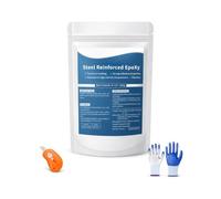 Steel Reinforced Epoxy Putty, 3.53oz / 100g Waterproof Two-Part Epoxy Putty Stick, Fast Repair Epoxys Filler for Metal Wood Plastic Ceramic Tile Glass, Crack Hole Bonding and Surface Repair. (1Pcs)