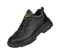Steel Toe Shoes for Men Anti Smashing Puncture Proof Lightweight Breathable Safety Shoes for Warehouse & Construction (Wear-Resistant,37)