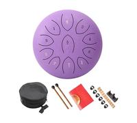 Steel Tongue Drum 11 Note Handpans Drum Carbon Steel Clear And Crisps Sound Ethereal Drum Percussions Instrument