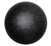 Steel Tongue Drum 6 pulgadas 8/11 Notestongue Drum Instrumento de percusión Handpan Drum Tutorial Book Mallets para niños