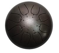 Steel Tongue Drum 6 pulgadas 8/11 Notestongue Drum Instrumento de percusión Handpan Drum Tutorial Book Mallets para niños