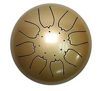 Steel Tongue Drum 6 pulgadas 8/11 Notestongue Drum Instrumento de percusión Handpan Drum Tutorial Book Mallets para niños