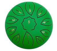 Steel Tongue Drum 6 pulgadas 8/11 Notestongue Drum Instrumento de percusión Handpan Drum Tutorial Book Mallets para niños