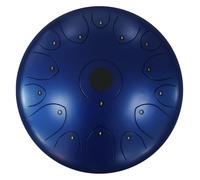 steel tongue drum, Handpan de escala musical pentatónica de tambor de lengua de acero de 10" con estuche y mazos,for Meditation Yoga(Desktop clip)