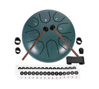 Steel Tongue Drum Kit - Durable Premium Tone Percussion Instrument for Music Education, Meditation & Yoga - Ideal for Beginners