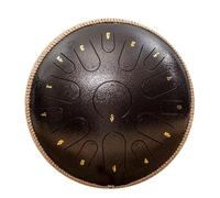 steel tongue drum, Tambor Handpan de 15 notas, tambor Zen etéreo for aliviar el estrés de 14 pulgadas con bolsa,for Musical Education(14 inch 15 tone-2)