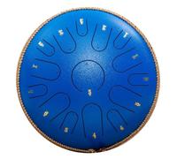 steel tongue drum, Tambor Handpan de 15 notas, tambor Zen etéreo for aliviar el estrés de 14 pulgadas con bolsa,for Meditation Yoga(14 inch 15 tone-11)