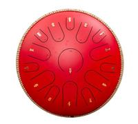 steel tongue drum, Tambor Handpan de 15 notas, tambor Zen etéreo for aliviar el estrés de 14 pulgadas con bolsa,for Meditation Yoga(14 inch 15 tone-6)