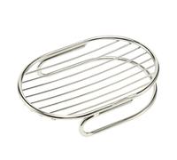 Steel Tray - Stainless Steel Holder, Drain Holder, Tray Form | Trayy For Shower Stalls, Bathroom Counters, Sink Edges, Tub Corners, Kitchen Washing, Guest Rooms, Travel Cases