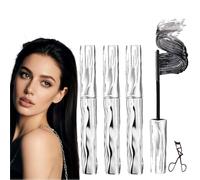 Steel Tube Eyelash Primer, Tubular Mascara Primer, Tubular Eyelash Primers, Waterprooflong Curling Mascara,Natural and Non-Smudged (3PCS)