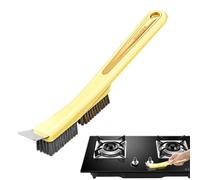 Steel Wire Brush, Wire Brush Scraper, Grout Cleaning Brushes 20cm For Modern Art Professional Home Supplies Daily Repair Kit Modern House Accessory Unit Home Decor Interior Supply Case