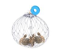 Steel Wire Crab Net, Automatic Opening Closing Soft Steel Wire