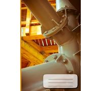 Steel & Wood Structure Notebook: A5 Lined Journal • 72 Pages