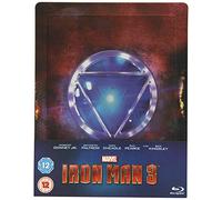 Steelbook Blu ray Iron Man 3 Edition Limitée Collector Boitier Metal (IMPORT) avec piste audio VF