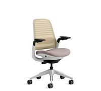 Steelcase Series 1, silla de oficina ergonómica con sujeción lumbar y brazos 4D regulables, respaldo de malla Lenteja