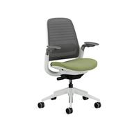 Steelcase Silla ergonómica de Oficina: Series 1, Soporte Lumbar | Brote, Brazos 4D, Ruedas para todo tipo de suelos, materiales premium, hasta 150 kg y 190 cm, comodidad del asiento
