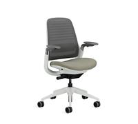 Steelcase Silla ergonómica de Oficina: Series 1, Soporte Lumbar | Trufa, Brazos 4D, Ruedas para todo tipo de suelos, materiales premium, hasta 150 kg y 190 cm, comodidad del asiento