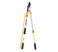 STEELHEAD Podadora de ramas y ramas ajustable de 27 a 40 pulgadas, asas extensibles telescópicas, trinquete, corta hasta 1-3/4 pulgadas, tijeras de podar, absorción de golpes, ahorro de esfuerzo
