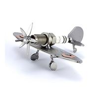Steelman24 I Avión Mini Spitfire 2 I Made in Germany I Idea para Regalo I Figura de metalo