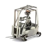 Steelman24 I Carretilla Elevadora II con Grabado Personal I Made in Germany I Idea para Regalo