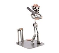 Steelman24 I Cricket I Made in Germany I Idea para Regalo I Figura de metalo