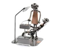 Steelman24 I Dentista con Grabado Personal I Made in Germany I Idea para Regalo