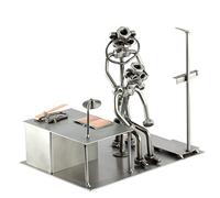 Steelman24 I Médico I Made in Germany I Idea para Regalo I Figura de metalo