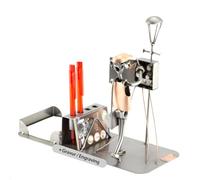 Steelman24 I Oficina Electricista con Grabado Personal I Made in Germany I Idea para Regalo