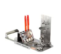 Steelman24 I Oficina Fontanero con Grabado Personal I Made in Germany I Idea para Regalo