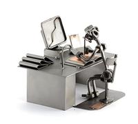 Steelman24 I Ordenador Pc I Made in Germany I Idea para Regalo I Figura de metalo