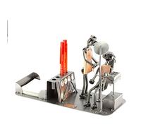 Steelman24 I Organizador De Sobremesa Dentista I Made in Germany I Idea para Regalo I Figura de metalo
