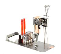 Steelman24 I Organizador De Sobremesa Electricista I Made in Germany I Idea para Regalo I Figura de metalo