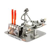 Steelman24 I Organizador De Sobremesa Fisioterapeuta con Grabado Personal I Made in Germany I Idea para Regalo