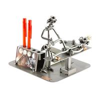 Steelman24 I Organizador De Sobremesa Fisioterapeuta I Made in Germany I Idea para Regalo I Figura de metalo