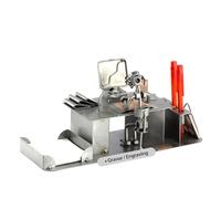 Steelman24 I Organizador De Sobremesa Ordenador-Pc con Grabado Personal I Made in Germany I Idea para Regalo