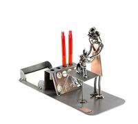 Steelman24 I Organizador De Sobremesa Veterinario I Made in Germany I Idea para Regalo I Figura de metalo