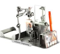 Steelman24 I Peluquero con Oficina con Grabado Personal I Made in Germany I Idea para Regalo