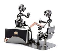 Steelman24 I Psiquiatra con portatarjetas de Visita I Made in Germany I Idea para Regalo