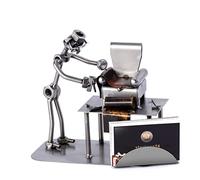 Steelman24 I Tapicería con portatarjetas de Visita I Made in Germany I Idea para Regalo