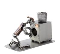 Steelman24 I Tornillo macho mecánico de lavadora, fabricado en Alemania, hecho a mano, idea de regalo, figura de acero, figura de metal, hombre de metal