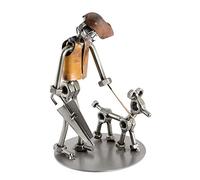 Steelman24 I Yo Y Mi Perro I Made in Germany I Idea para Regalo I Figura de metalo