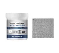 SteelRevive Sink Scratch Restorer Kit - Stainless Repair Cleaning Set, Rust Removal Compound System, Kitchen Renewal Paste, Maintenance Accessory, Restoration Aid for Stove Oven