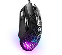 SteelSeries Aerox 5 - Ratón para Juegos Holey RGB - Diseño Ultraligero Resistente al Agua - Sensor óptico TrueMove Air de 18 K dpi