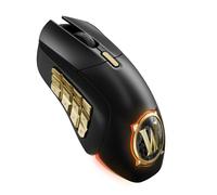 Steelseries Aerox 9 Wireless - edición World of Warcraft - Objeto en el Juego - Ratón Gaming para MMO - 18 Botones programables - Ultraligero - Bluetooth/2,4 GHz - Sensor TrueMove Air de 18K dpi