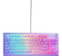 SteelSeries Apex 3 TKL Lavande Teclado Gaming RGB - Formato Compacto sin Teclado numérico - Iluminación RGB en 8 Zonas - Resistente al Agua y al Polvo - Sin Teclado para Juegos silenciosos - Formato