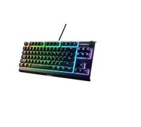 SteelSeries Apex 3 TKL - Teclado Gaming - Factor forma compacto TKL de esports - Iluminación RGB de 8 zonas - Teclado americano (QWERTY)