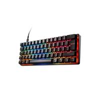 SteelSeries Apex Pro Mini Gen 3 Interruptores OmniPoint 3.0 - Accionamiento Ajustable - Rapid Trigger - Preajustes - Modo protección - Rapid Tap/SOCD - RGB - Teclas PBT - USB-C - Diseño FR AZERTY