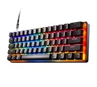 SteelSeries Apex Pro Mini - Teclado gaming mecánico - El teclado más rápido del mundo - Accionamiento ajustable - Factor forma compacto 60% - Teclado americano (QWERTY)